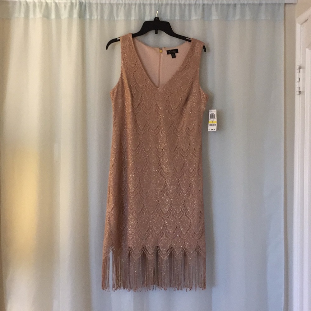 Thalia Sodi Fringe Dress